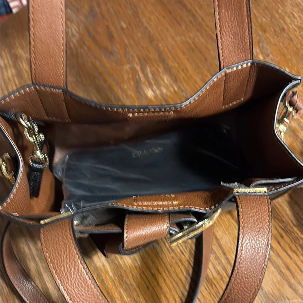 Calvin Klein Black and Tan Mini Bag - Picture 6 of 6